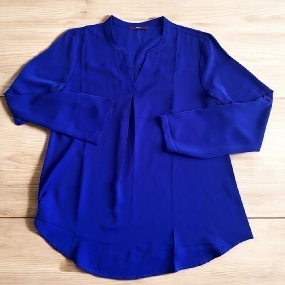 Gaharu split neck tunic